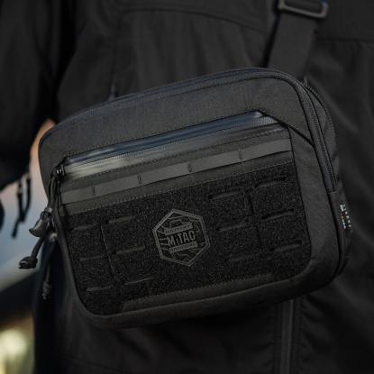 M-TAC Elite EDC skuldertaske, sort