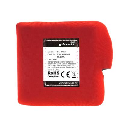 Glovii batteri til jakke med varme, GLI7452, 5200 mAh
