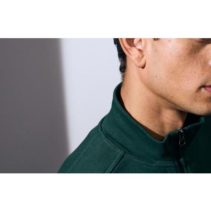 ID PRO Wear CARE 0382 cardigan, ubørstet, flaskegrøn