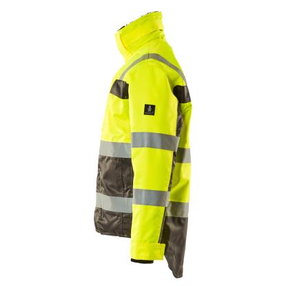 MASCOT SAFE COMPETE Teresina vinterjakke, hi-vis gul/antracit