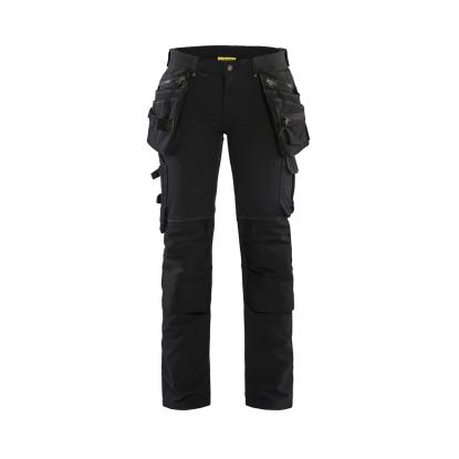 Blåkläder 7198 dame håndværker buks 4-vejs stretch, sort