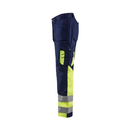 Blåkläder 1529 high vis buks, marineblå/hi-vis gul