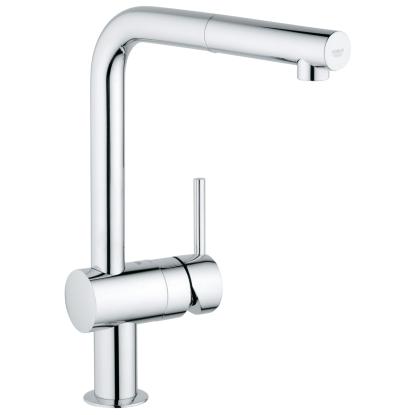 GROHE Minta køkkenarmatur med L-tud, krom