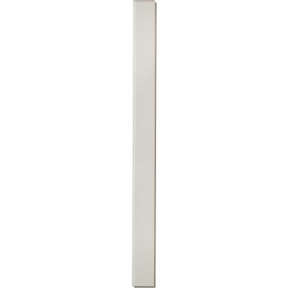 Huntonit Panelboard, 11 x 180 x 2400 mm, brilliant hvid, penselmalet - 1,73 m²