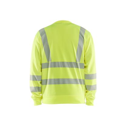 Blåkläder 3562 high vis sweatshirt, hi-vis gul