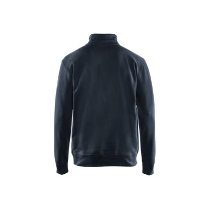 Blåkläder 3369 sweatshirt half zip, mørk marineblå