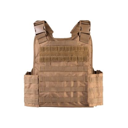 Mil-Tec Plate Carrier taktisk vest, coyote brun 