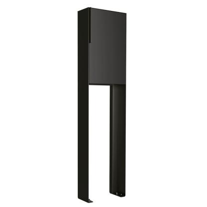 Bravios Faro postkasse med stander, sort