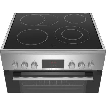 Bosch HKR39A250W glaskeramisk komfur, 66 liter