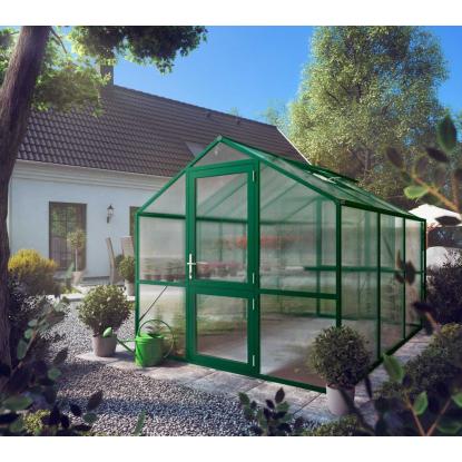 KGT Rose III drivhus, mosgrøn, 7,53 m²