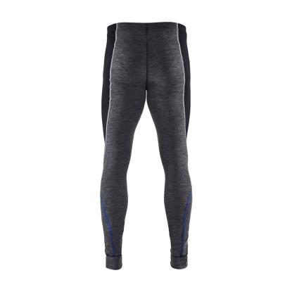 Blåkläder 1849 underbuks merinould warm, mellemgrå/sort