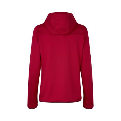 ID 0841 cardigan med stretch, komfort, dame, rød