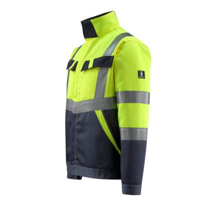 MASCOT SAFE LIGHT Forster arbejdsjakke, hi-vis gul/mørk marine