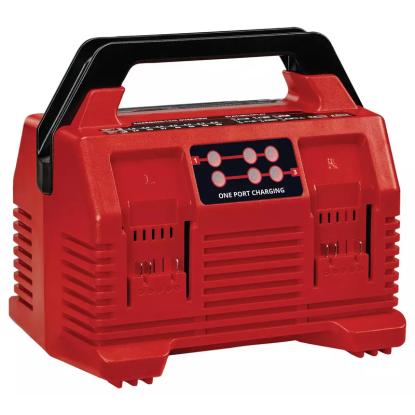 Einhell 18V 2x2 Quattro oplader, 4 A