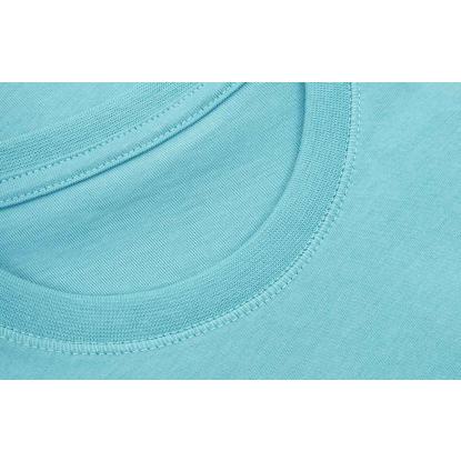 ID 40552 økologisk T-shirt, børn, støvet aqua