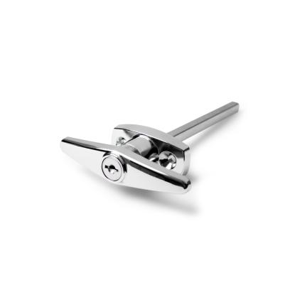 Habo 220 garageportgreb, krom