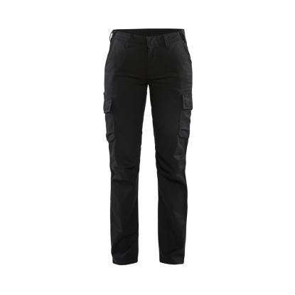 Blåkläder 7144 dame industri buks stretch, sort