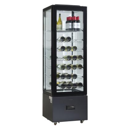 Scandomestic DC402BB displaykøleskab, 250 liter