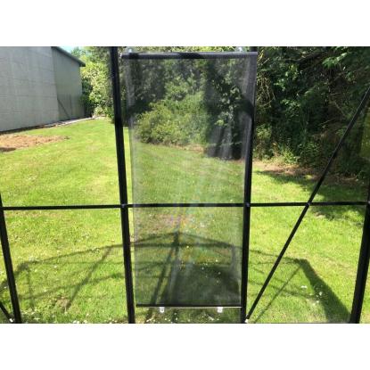 Halls rullegardin, 60 x 200 cm, sort - 2 stk.