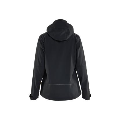 Blåkläder 4719 dame softshell jakke, sort/sort