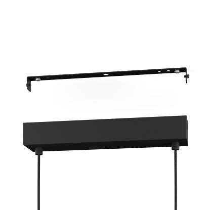 EGLO FILAGO langbordspendel, L88 cm, 4 x E27, eg/smoke