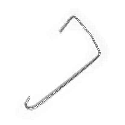 Benders nakkeclips, 38x73 mm, alu-zink - 1 stk.