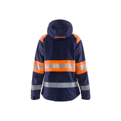 Blåkläder 4430 dame high vis skaljakke, marineblå/hi-vis orange