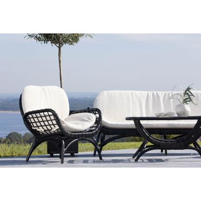 Venture Design Moana loungestol, sort
