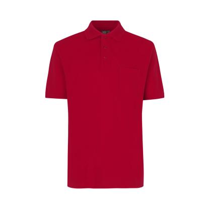 ID 0520 poloshirt, klassisk, rød