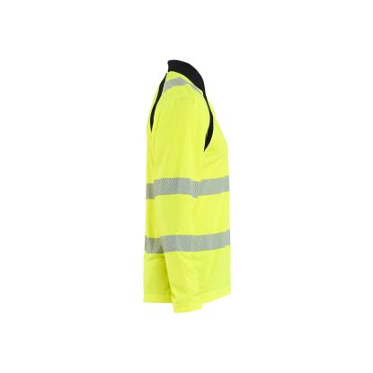 Blåkläder 3598 high vis UV polo lang ærme, hi-vis gul/sort