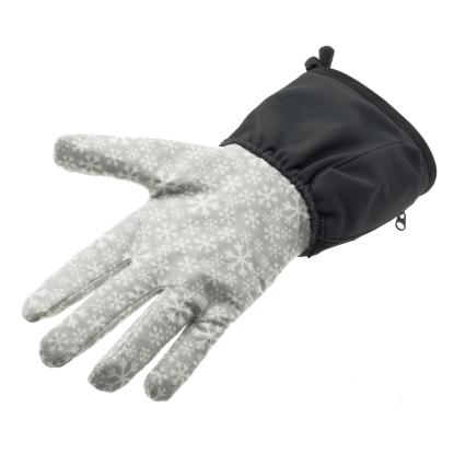 Glovii universalhandsker med varme, GEG, sæt med 4 dele, grå - L-XL