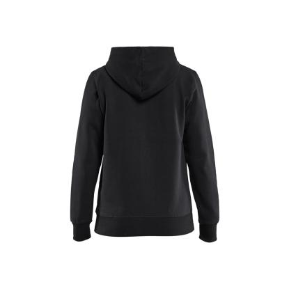 Blåkläder 3395 dame hættetrøje full zip, sort