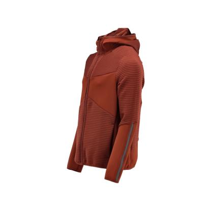 MASCOT CUSTOMIZED fleece hættetrøje med lynlås, efterårsrød