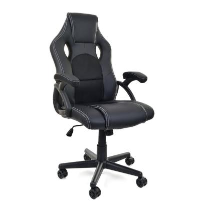 Racer PRO gamestol, læder, sort