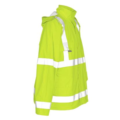 MASCOT SAFE AQUA Feldbach regnjakke, hi-vis gul