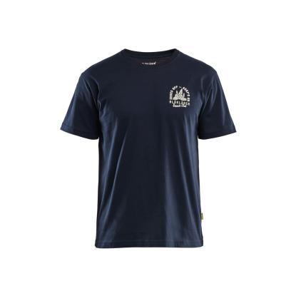 Blåkläder 9419 t-shirt blåkläder beach club, mørk marineblå