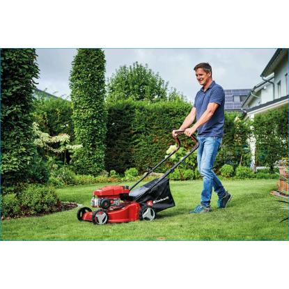 Einhell GC-PM 40/2 benzindrevet plæneklipper med opsamler, 40 cm