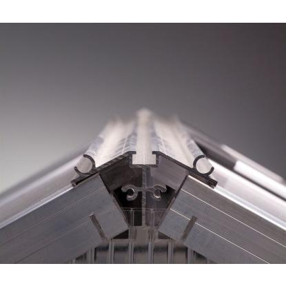 KGT Iris IV drivhus, aluminium, 10 m²
