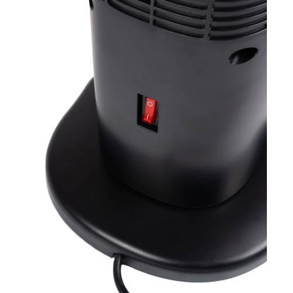 Eurom HI-Tower 2200 WiFi terrassevarmer, sort, 2200W