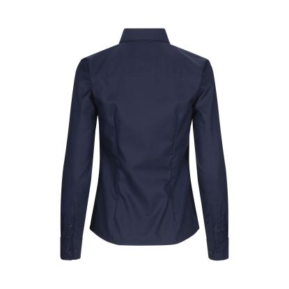 Seven Seas SS720 Fine Twill skjorte, modern, dame, navy