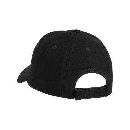 ID 0054 bomulds cap, sort