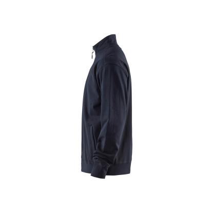 Blåkläder 3371 sweatshirt full zip, mørk marineblå
