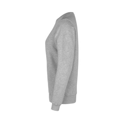 ID 0683 sweatshirt, økologisk, dame, lys grå melange