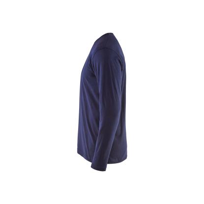 Blåkläder 3500 t-shirt lang ærme, marineblå