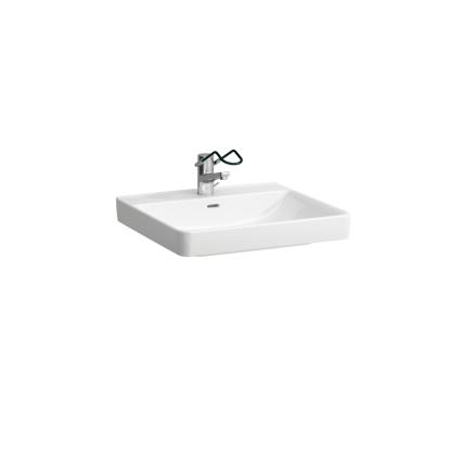 LAUFEN Pro Liberty handicap håndvask/hospitalsvask med hanehul, 60 x 55 cm, hvid