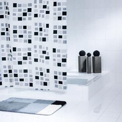 Ridder Eco tekstil bruseforhæng, mosaik, 180 x 200 cm