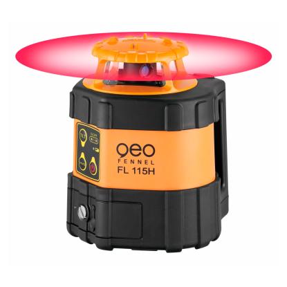 geo-FENNEL FL 115H digitalt rotationslaser med FR 80-MM modtager