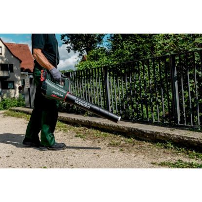 Metabo LB 18 LTX BL løvblæser, 18V, med 2 x 5,2 Ah batteri og lader