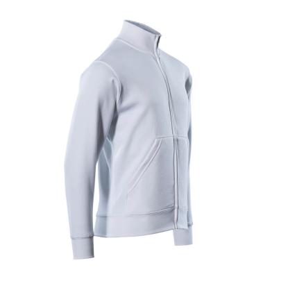 MASCOT CROSSOVER Lavit sweatshirt med lynlås, hvid