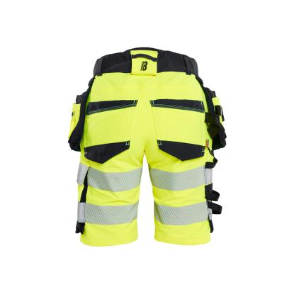 Blåkläder 7020 dame high vis shorts 4-vejs stretch, hi-vis gul/sort